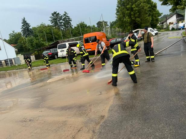 Unwetter Bezirk Hollabrunn Juni 2025