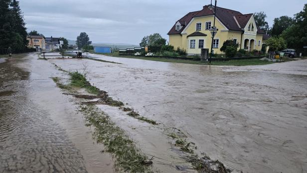 Unwetter Bezirk Hollabrunn Juni 2025