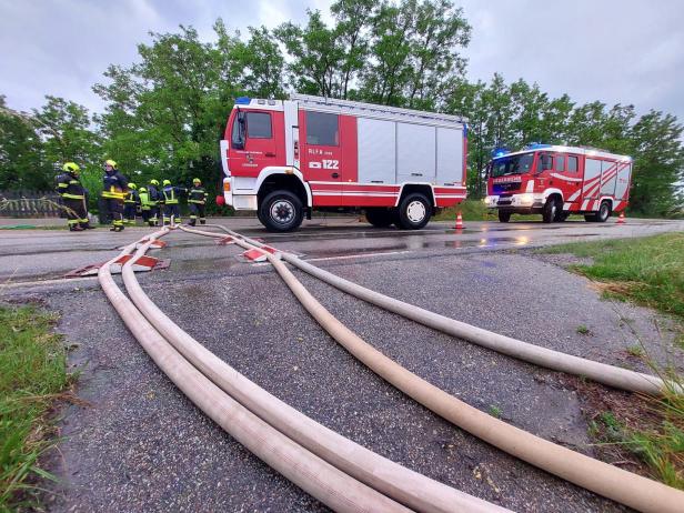 Unwetter Bezirk Hollabrunn Juni 2025
