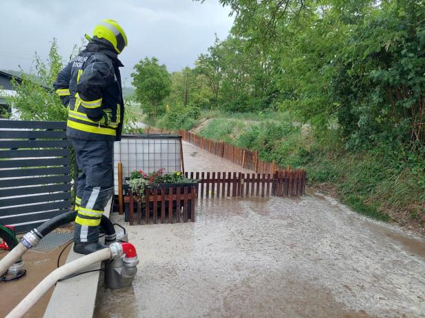 Unwetter Bezirk Hollabrunn Juni 2025
