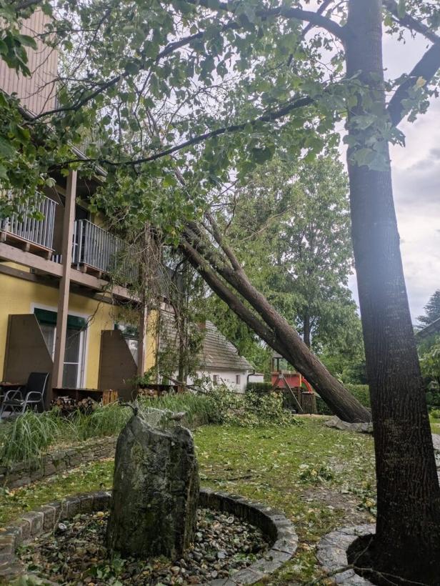 Unwetter im Südburgenland Unwetter im Südburgenland