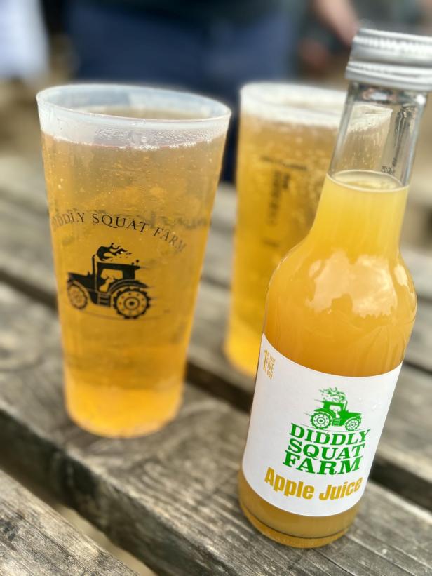 Cider und Apfelsaft