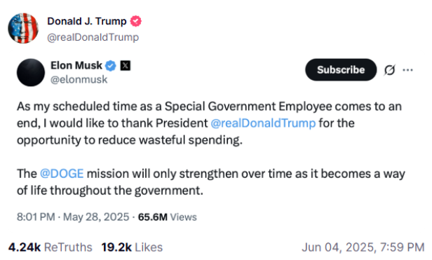Trump Musk fight