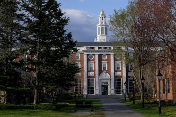 FILE PHOTO: Harvard's Business School campus is seen in Massachusetts