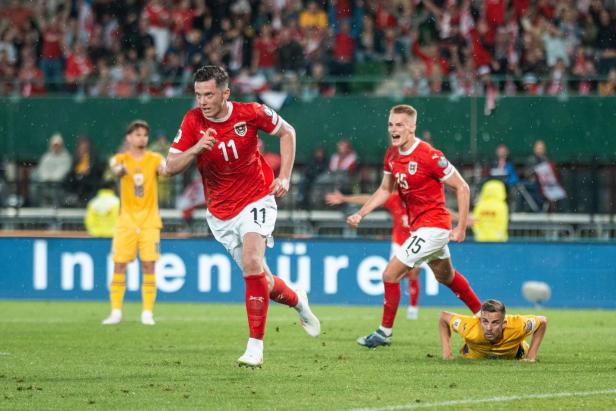 FUSSBALL - WM-QUALIFIKATION: ÖSTERREICH - RUMÄNIEN FUSSBALL - WM-QUALIFIKATION: ÖSTERREICH - RUMÄNIEN