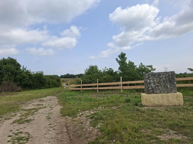 Weidezaun am Koglberg bei St. Margarethen Weidezaun am Koglberg bei St. Margarethen