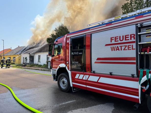 Wohnhausbrand Pernersdorf
