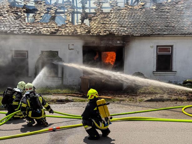 Wohnhausbrand Pernersdorf