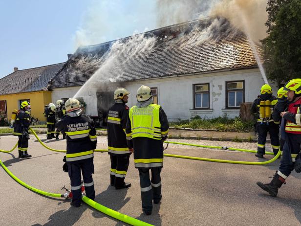 Wohnhausbrand Pernersdorf