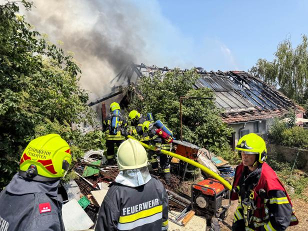 Wohnhausbrand Pernersdorf