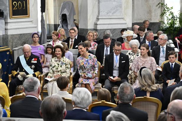 Princess Ines' christening in Drottningholm Palace Chapel in Stockholm Princess Ines' christening in Drottningholm Palace Chapel in Stockholm