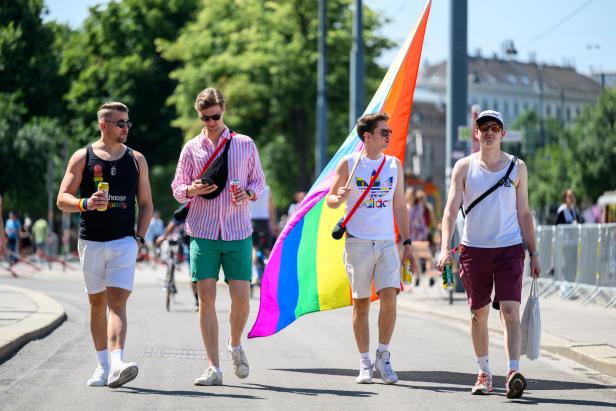 Jetzt erst recht: Laute Lebensfreude gegen die Trauer bei der Vienna Pride