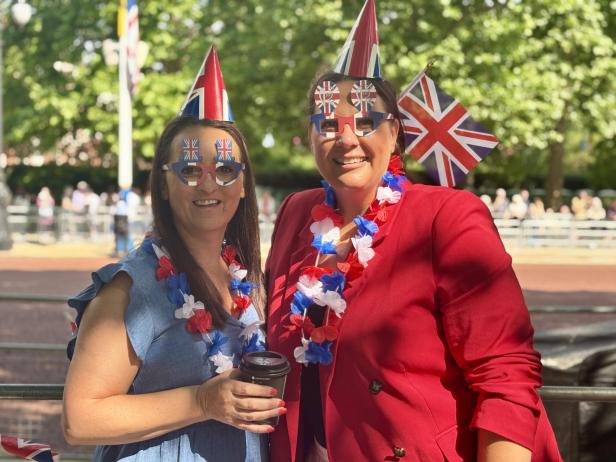 Fans bei Trooping the Colour