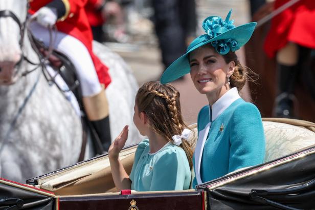 Trooping the Colour parade to honour Britain's King Charles on his official birthday in London Trooping the Colour parade to honour Britain's King Charles on his official birthday in London