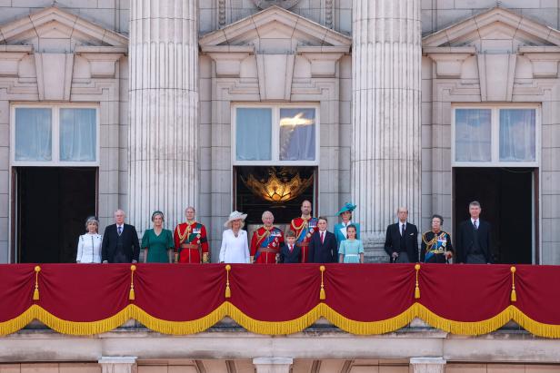 Trooping the Colour parade to honour Britain's King Charles on his official birthday in London Trooping the Colour parade to honour Britain's King Charles on his official birthday in London