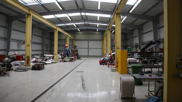 Endstation für zerschellte Flieger