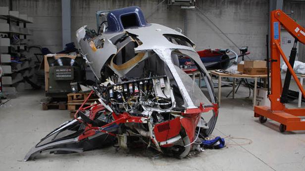 Endstation für zerschellte Flieger