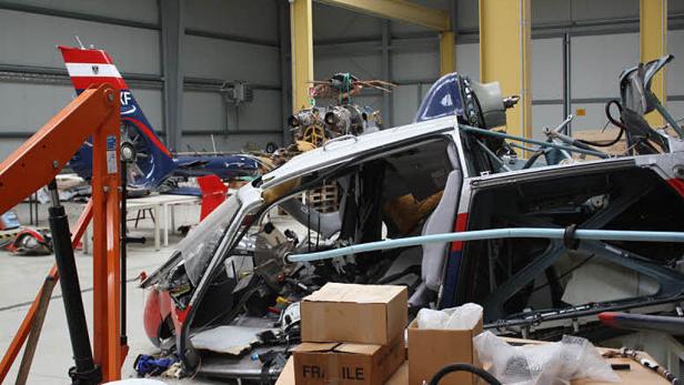 Endstation für zerschellte Flieger