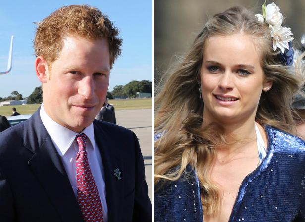 Ein Porträt von Prinz Harry und Cressida Bonas.