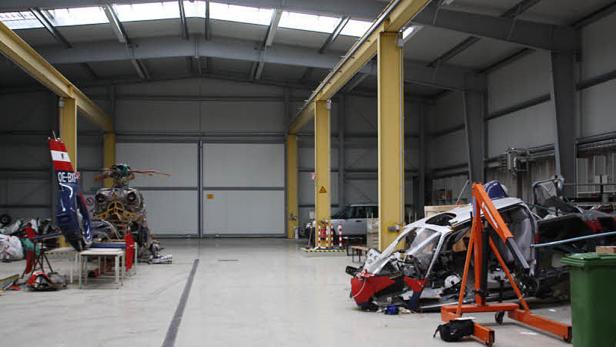 Endstation für zerschellte Flieger