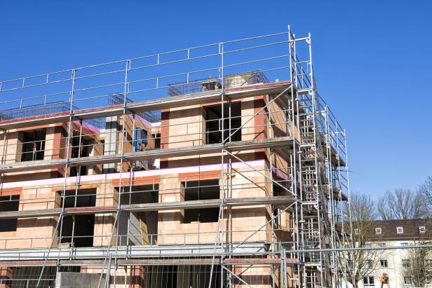 New Modern Apartments under Construction