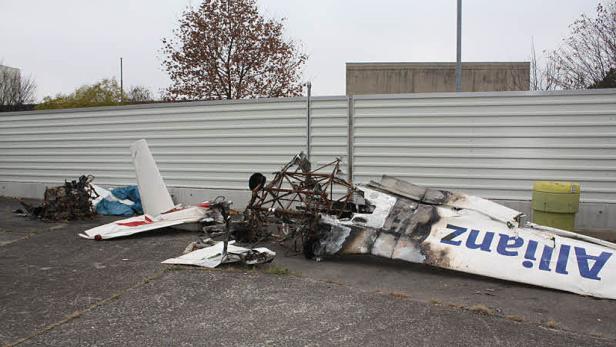 Endstation für zerschellte Flieger