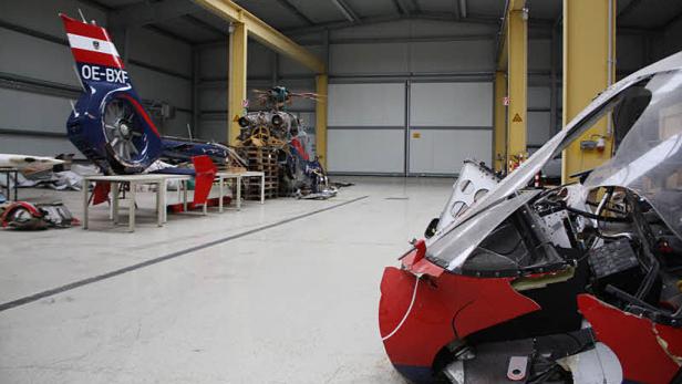 Endstation für zerschellte Flieger