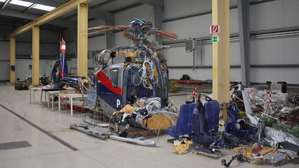 Endstation für zerschellte Flieger