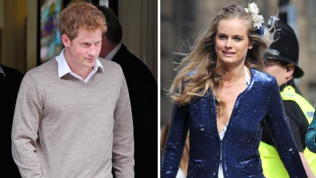 Prinz Harry und Cressida Bonas bei einer Veranstaltung.