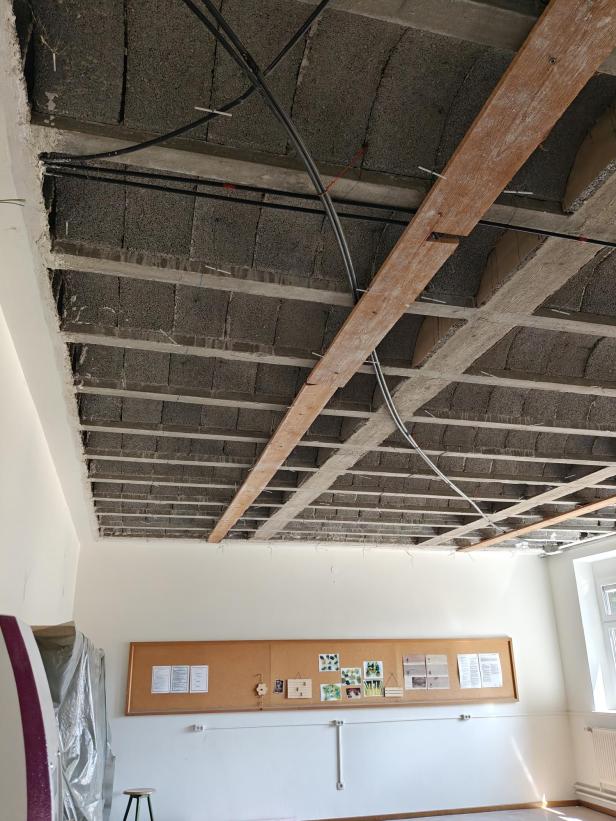Baustelle Mittelschule Hollabrunn