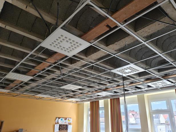 Baustelle Mittelschule Hollabrunn