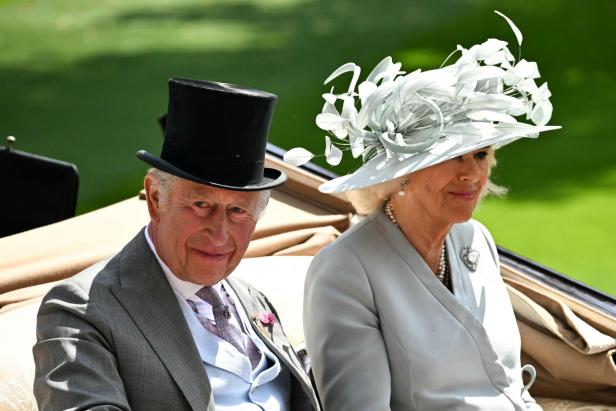 König Charles und Königin Camilla RACING-ENG-ASCOT