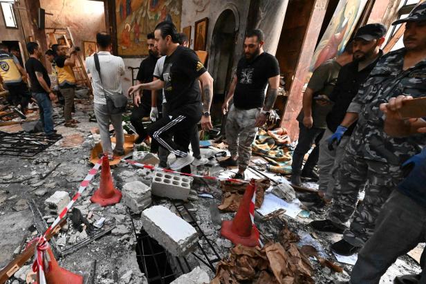 SYRIA-CONFLICT-BLAST-CHURCH
