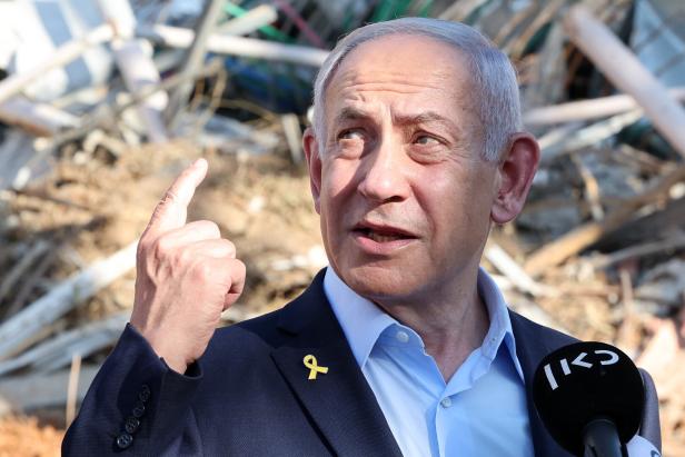 Israeli PM Netanyahu visits Rehovot following Iranian missile strike