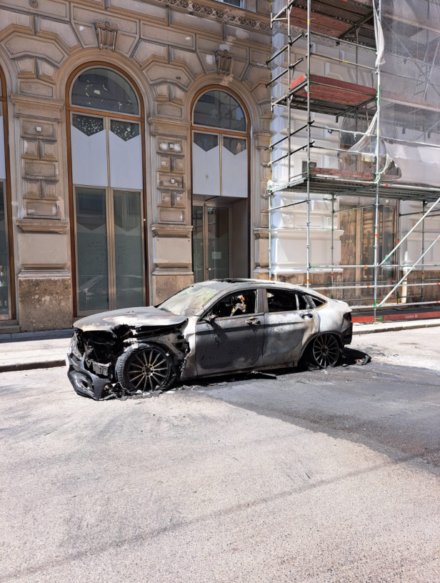 Brand Auto Heßgasse