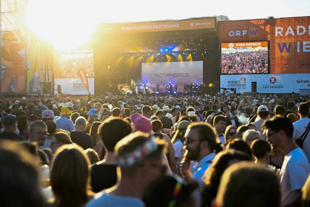 Donauinselfest open-air festival in Vienna