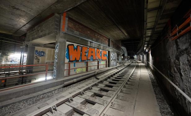 BAUSTELLENBESUCH WIENER LINIEN ANL. BAUARBEITEN U2XU5 IM BEREICH RATHAUS UND FRANKHPLATZ