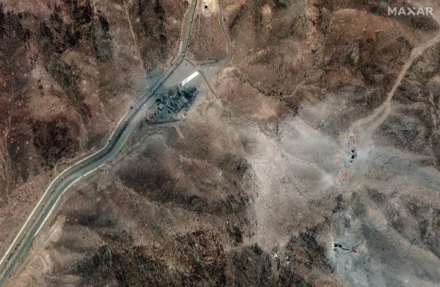 A satellite image shows new airstrike craters on the perimeter of the Fordow Fuel Enrichment Facility, near Qom A satellite image shows new airstrike craters on the perimeter of the Fordow Fuel Enrichment Facility, near Qom