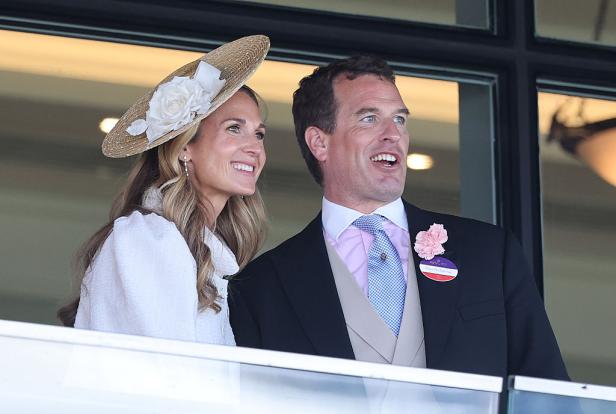 Harriet Sperling und Peter Phillips in Ascot Harriet Sperling und Peter Phillips in Ascot