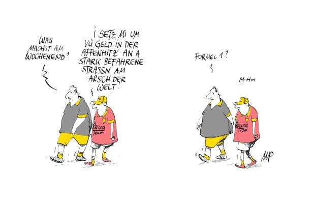 Blödheit in der Königsklasse.