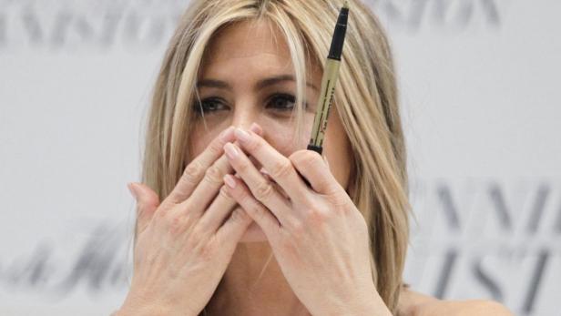 Jennifer Aniston weint im TV