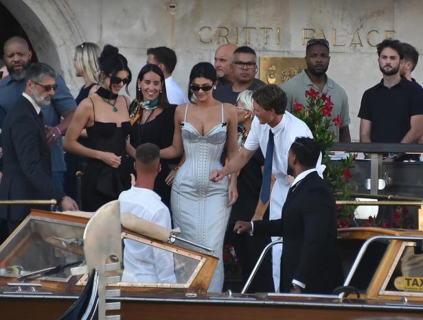 Jeff Bezos and Lauren Sanchez wedding party in Venice