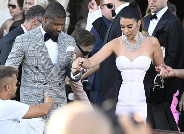 Jeff Bezos and Lauren Sanchez wedding party in Venice