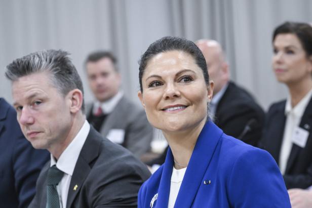 Crown Princess Victoria of Sweden visits Helsinki
