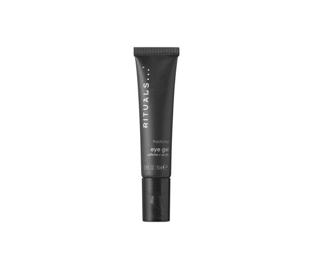 Eine Tube „Rituals Homme“ Augengel mit Koffein und Vitamin B3.