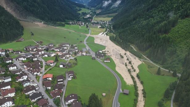 ++ HANDOUT ++ TIROL: UNWETTER - MURENABGÄNGE IN NEUSTIFT ++ HANDOUT ++ TIROL: UNWETTER - MURENABGÄNGE IN NEUSTIFT