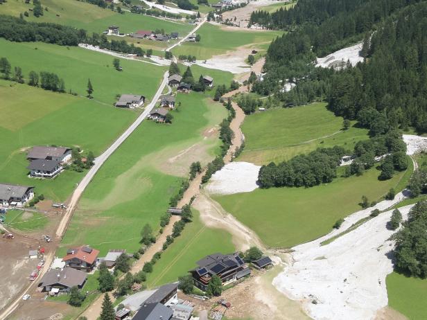Unwetterkatastrophe in Gschnitz