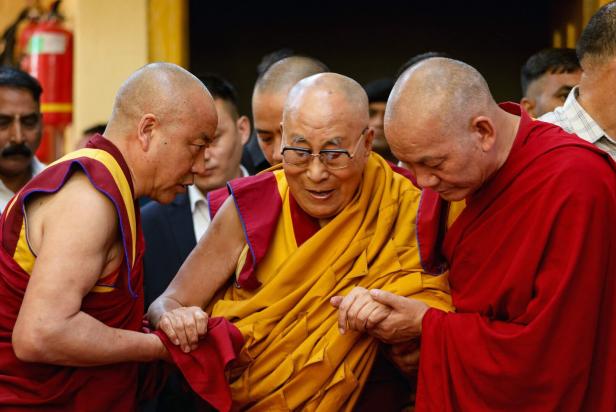 INDIA-RELIGION-BUDDHISM-DALAI LAMA