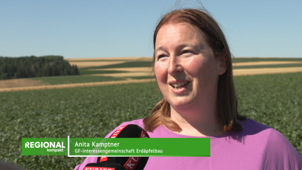 Anita Kamptner von der Interessengemeinschaft Erdäpfelbau
