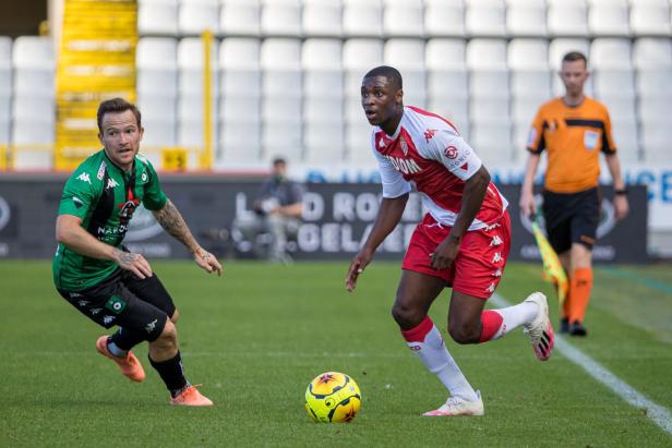 FBL-FRA-BEL-FRIENDLY-CERCLE BRUGGE-MONACO Neu bei Rapid: Jean Marcelin (r.)
